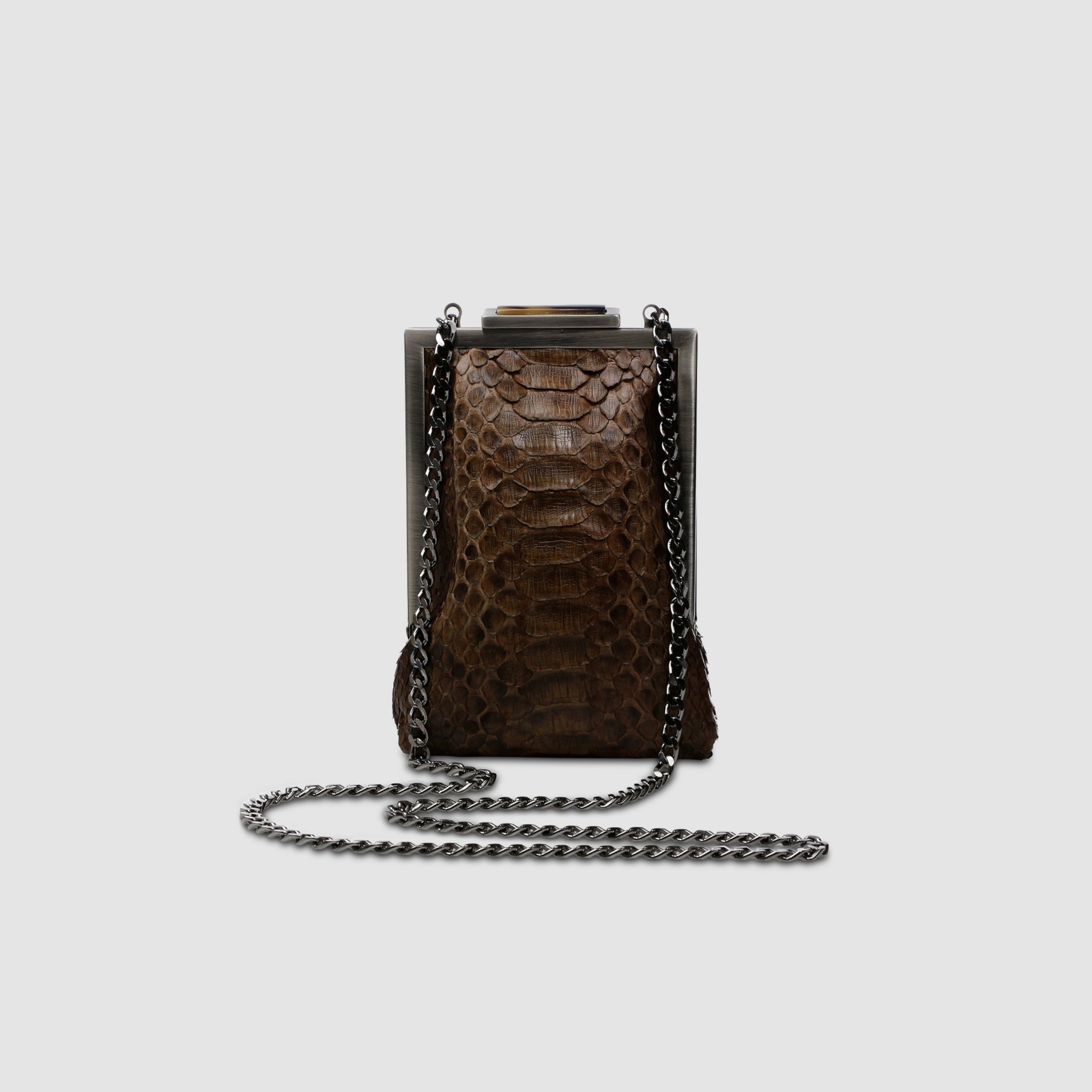 Clutch Afuá Couro Python