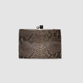 Clutch Maya Couro Python
