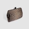 Clutch Maya Couro Python