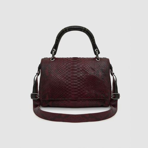 Bolsa Antonella Couro Python