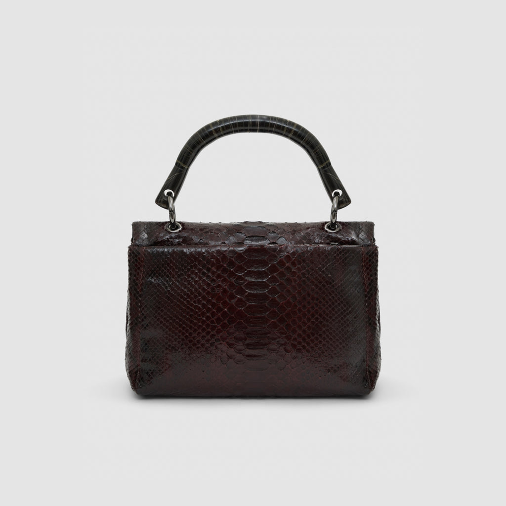 Bolsa Antonella Couro Python