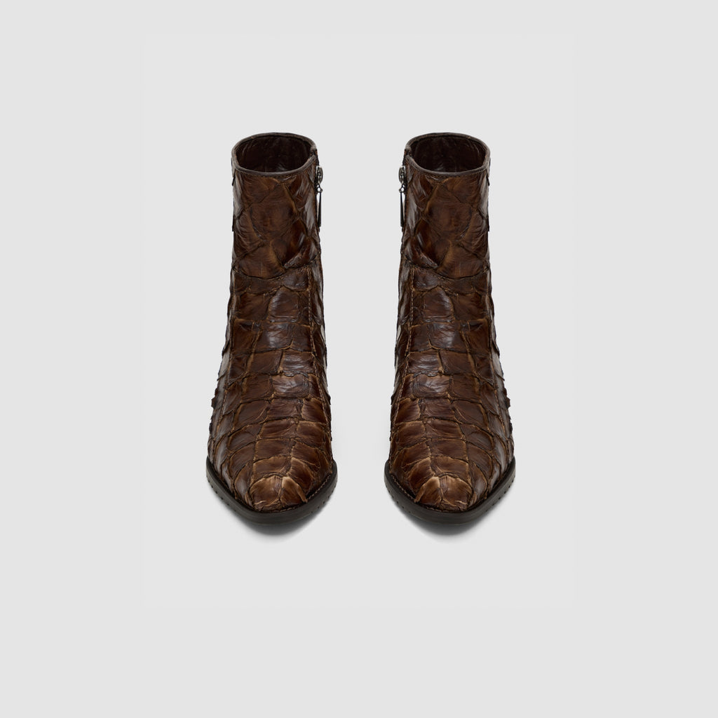 Bota Clássica Couro Pirarucu
