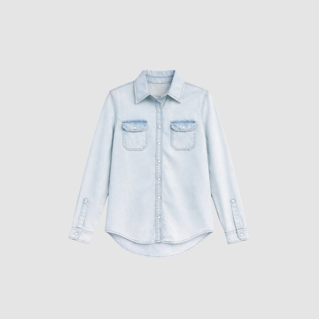 Camisa Básica Jeans