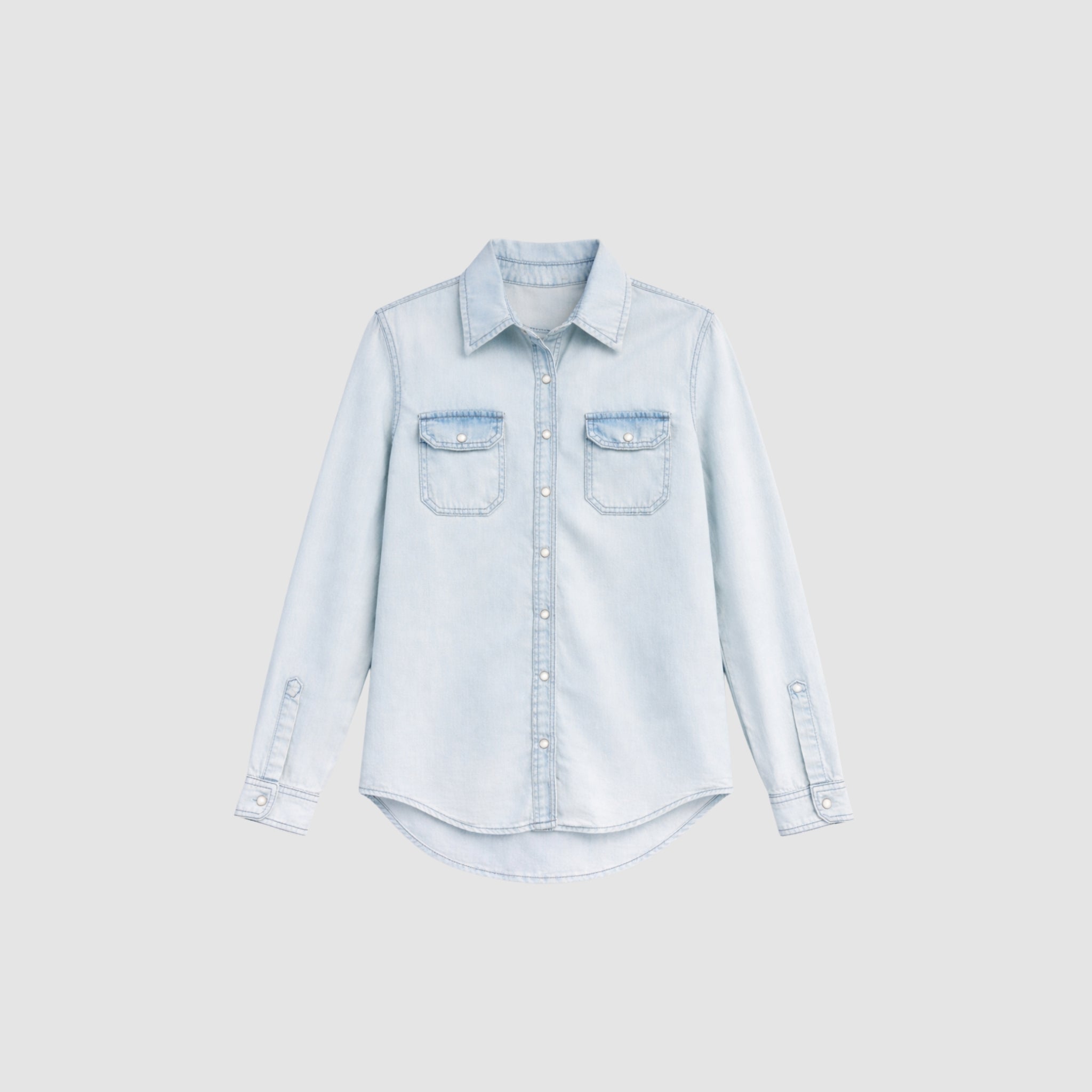 Camisa Básica Jeans
