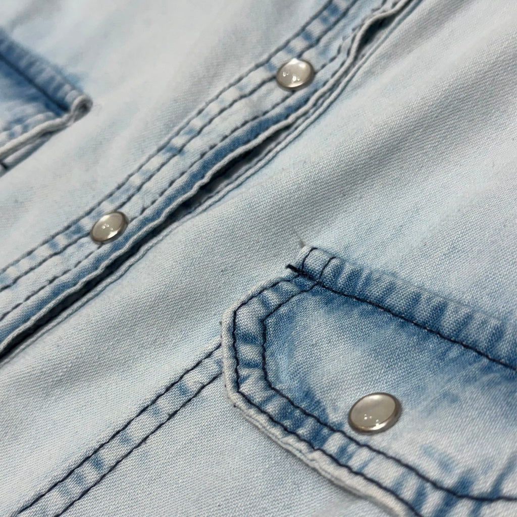 Camisa Básica Jeans