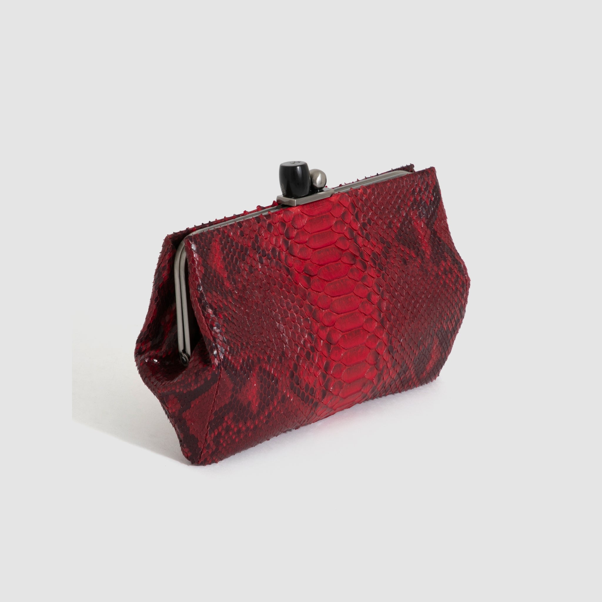 Clutch Maya Couro Python