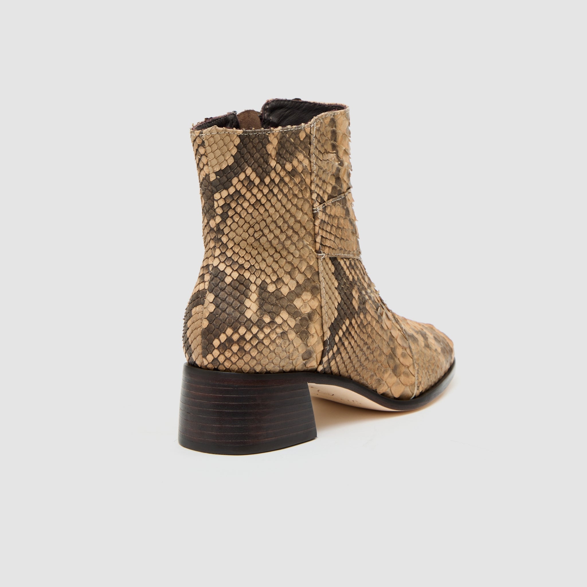 Bota Florença Couro Python