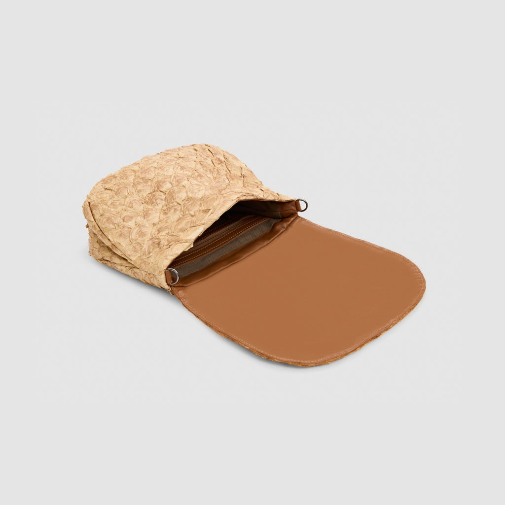 Bolsa Monalisa Couro Pirarucu