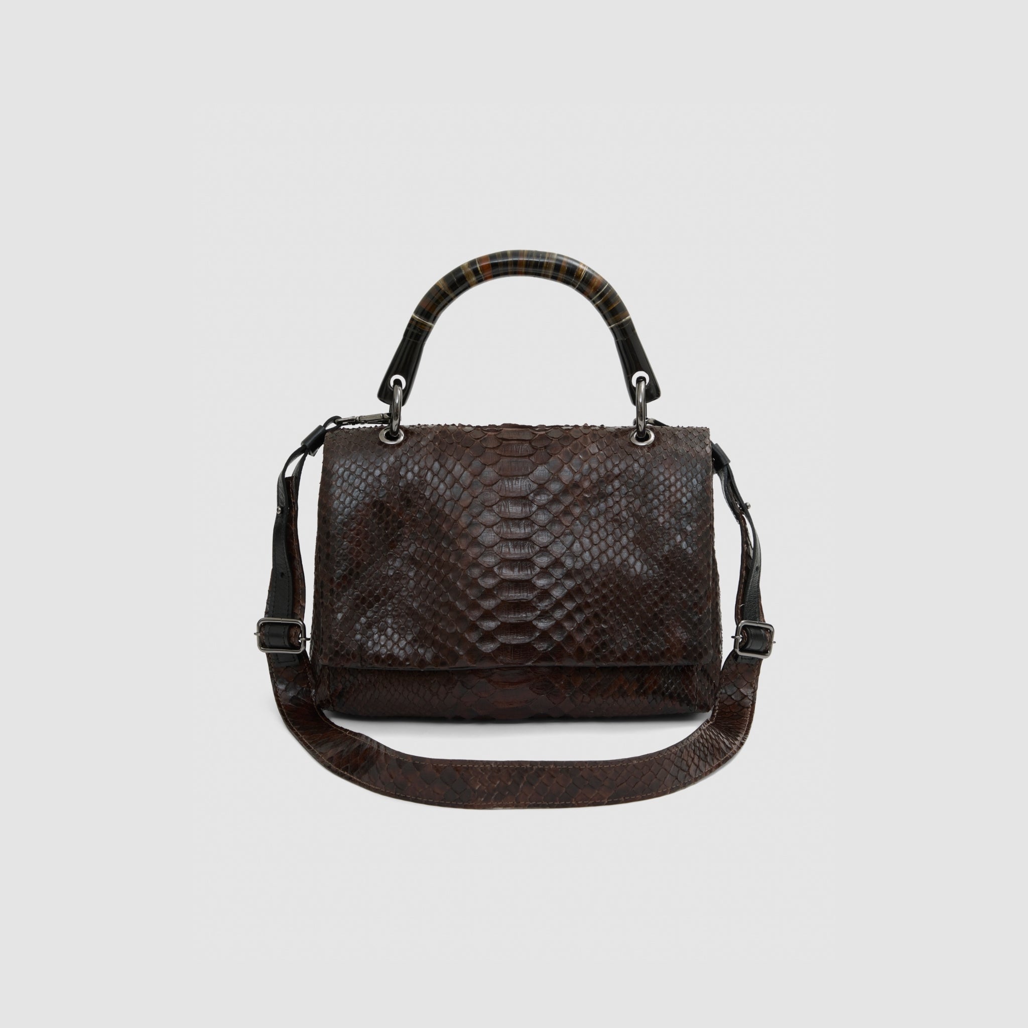 Bolsa Antonella Couro Python