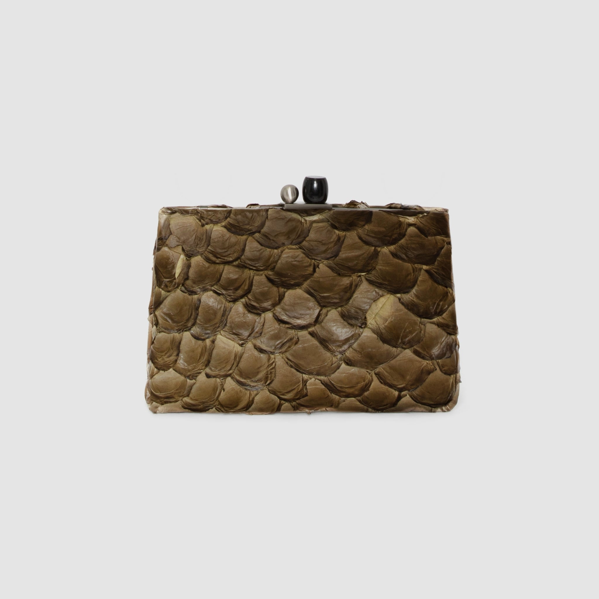 Clutch Maya Couro Pirarucu