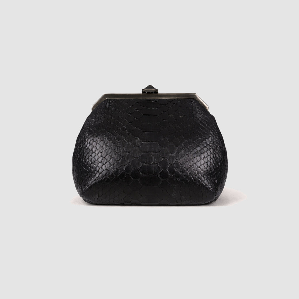 Clutch Manduvi Couro Python