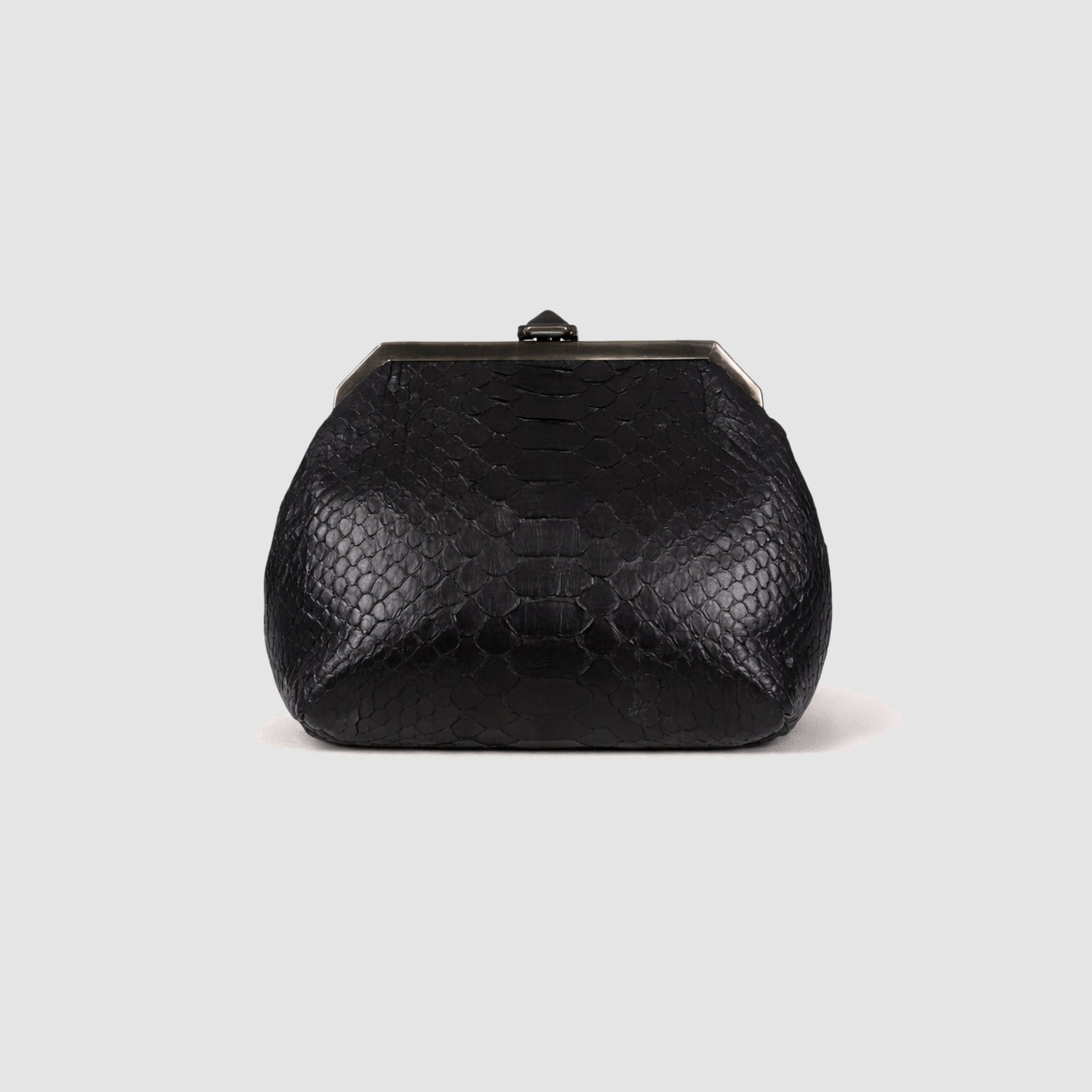 Clutch Manduvi Couro Python