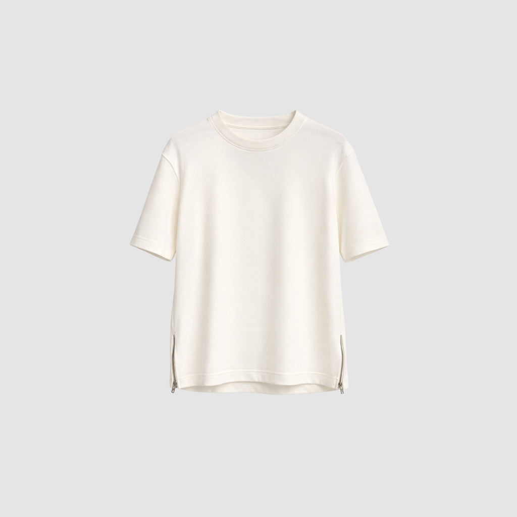 Camiseta Oversized Zíper