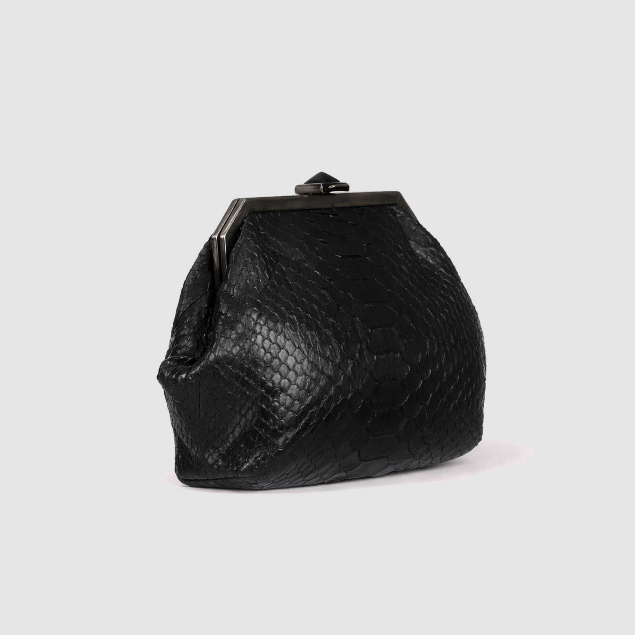 Clutch Manduvi Couro Python