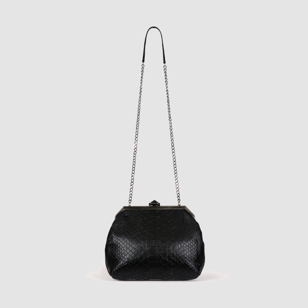 Clutch Manduvi Couro Python