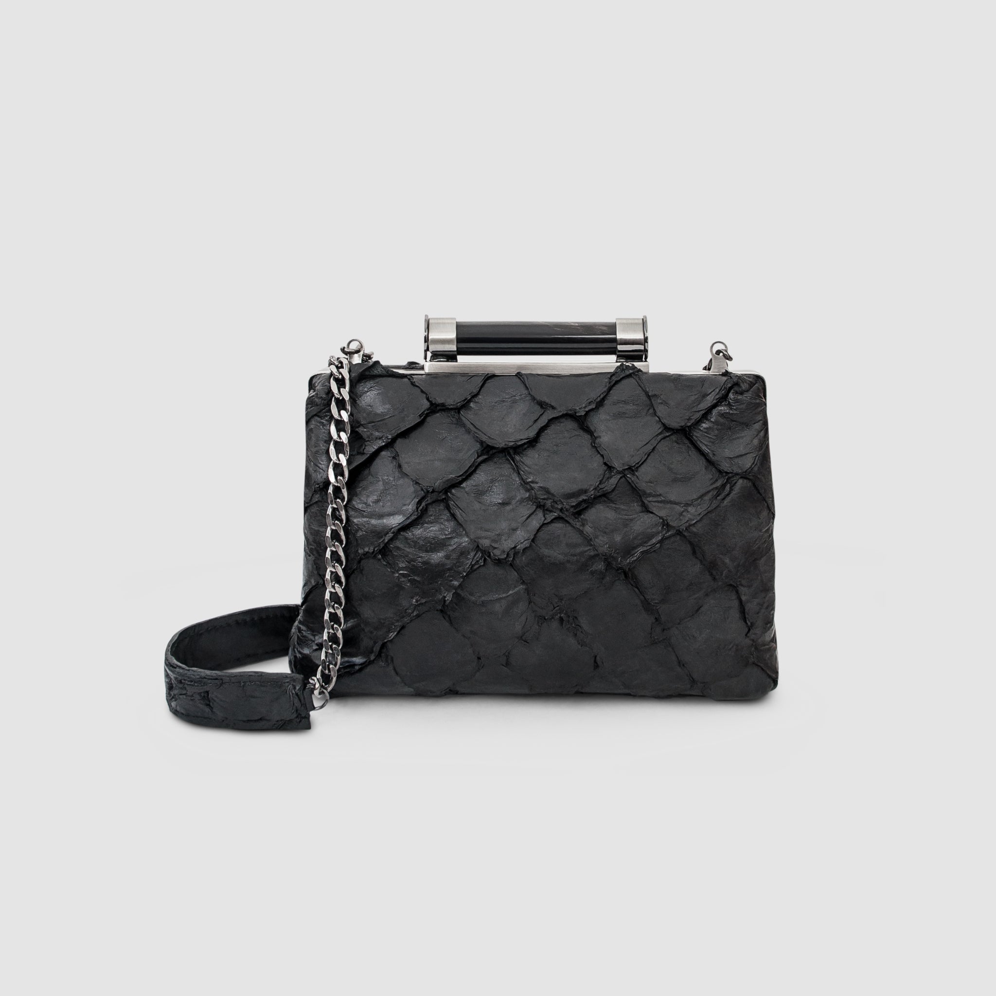 Clutch Caseara Couro Pirarucu