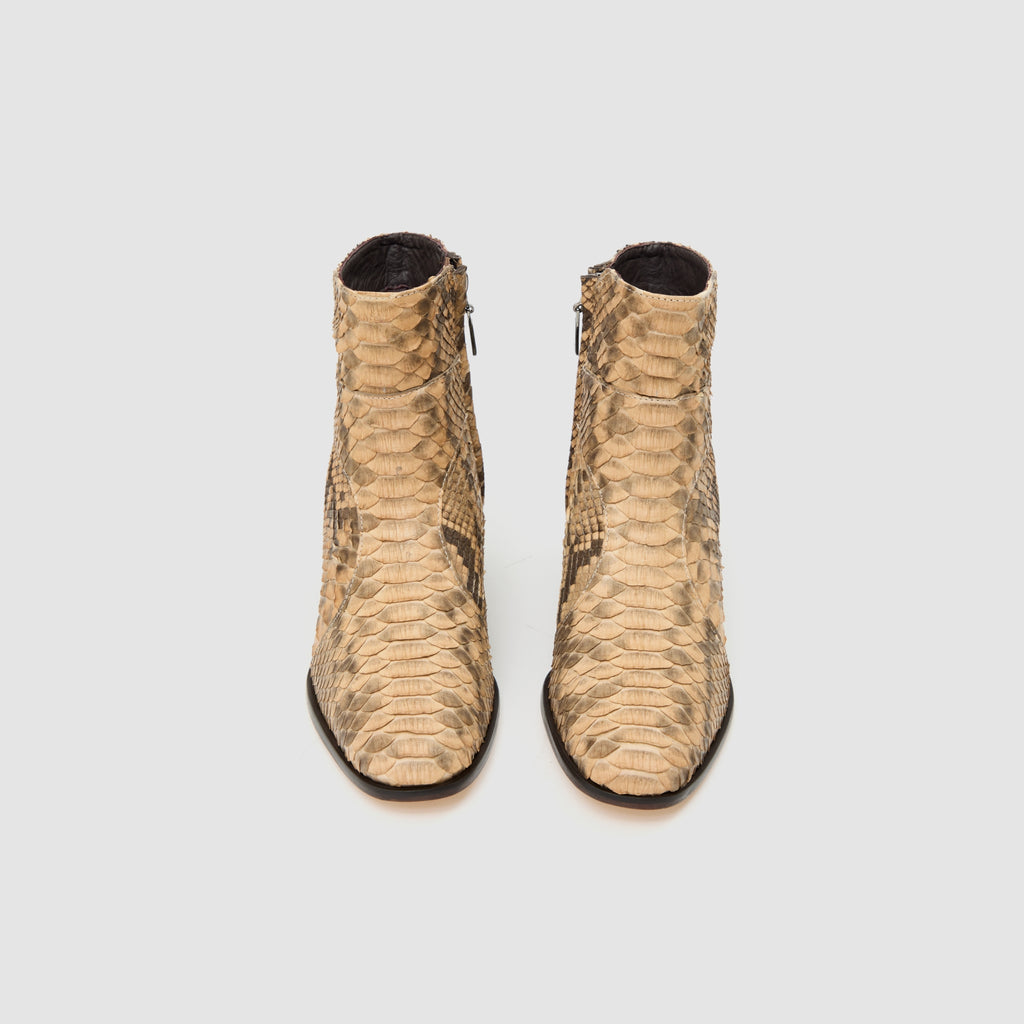 Bota Florença Couro Python