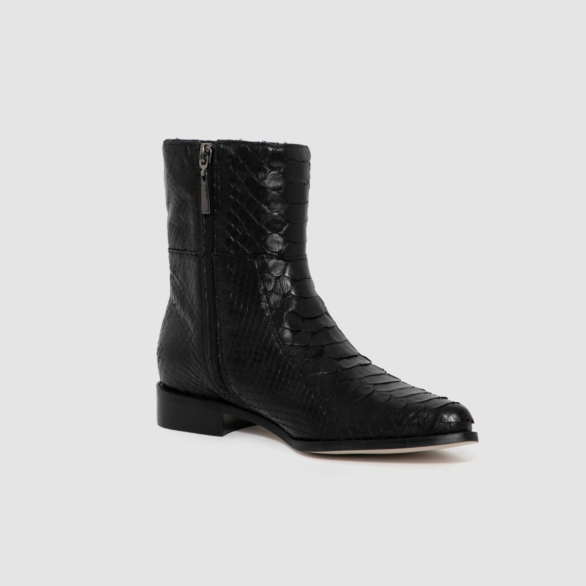Bota Clássica Couro Python