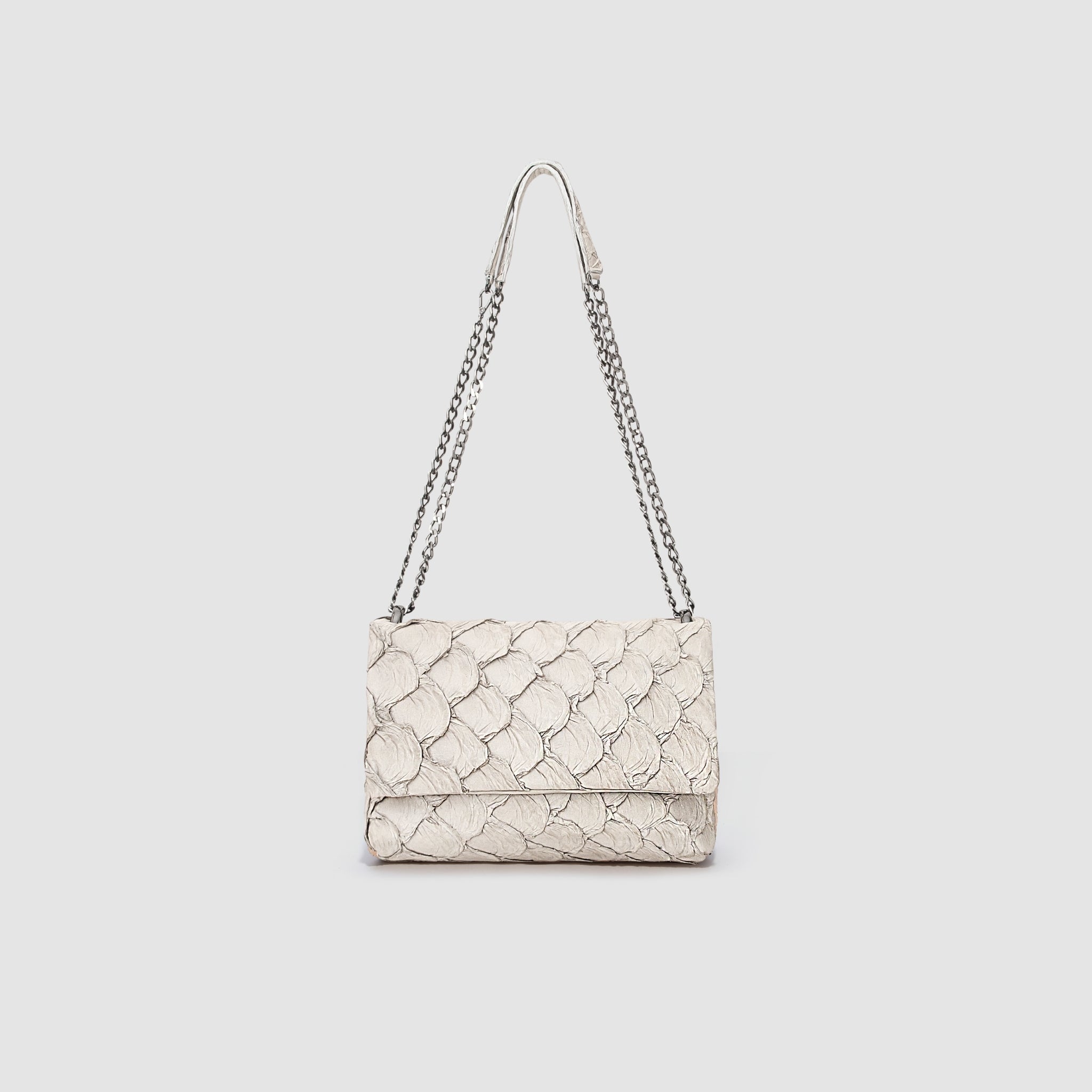Bolsa Paricá Couro Pirarucu