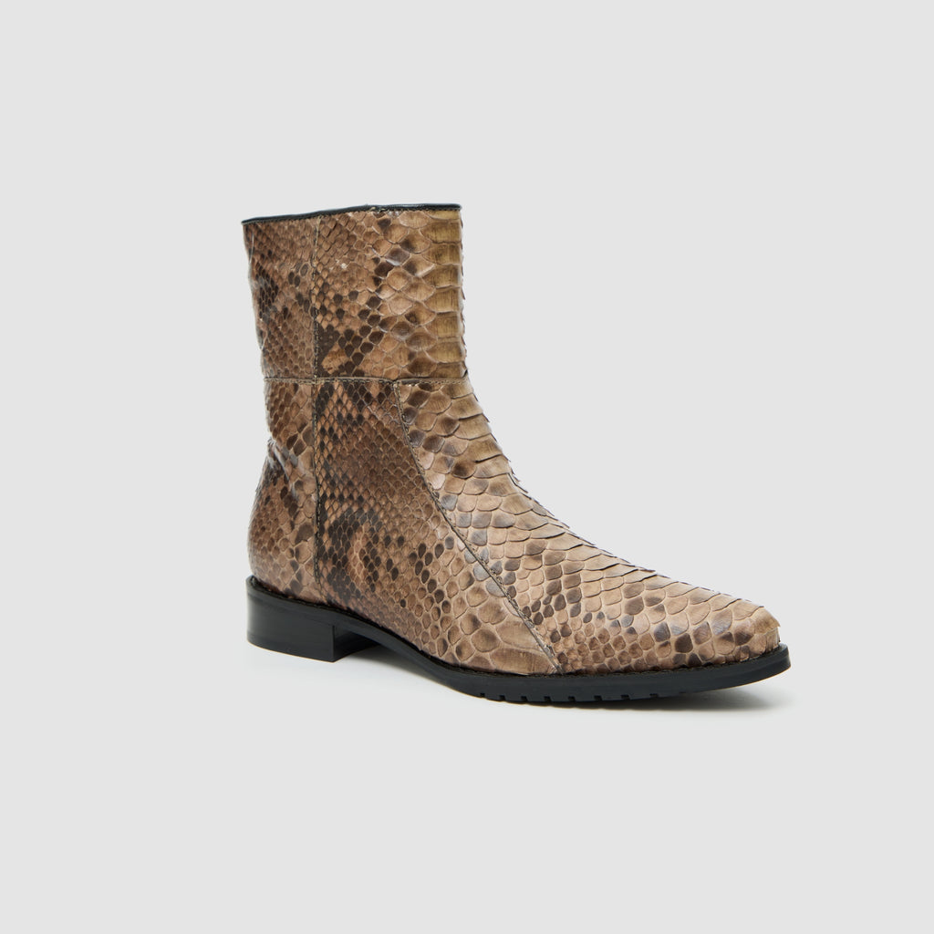Bota Clássica Couro Python