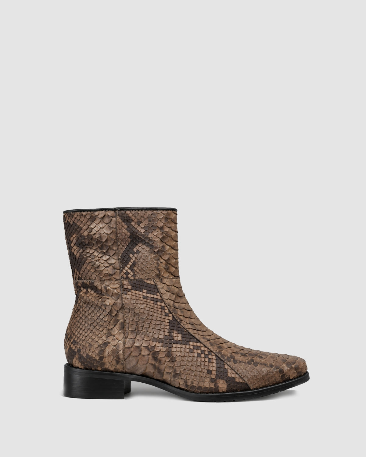 Bota Clássica Couro Python