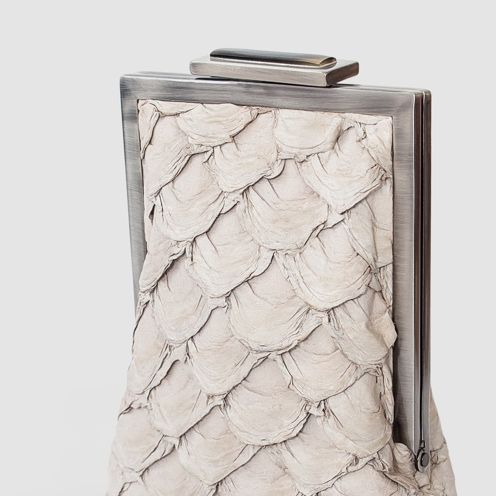 Clutch Afuá Couro Pirarucu
