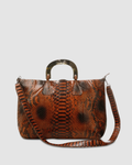 Bolsa Itiquira Couro Python