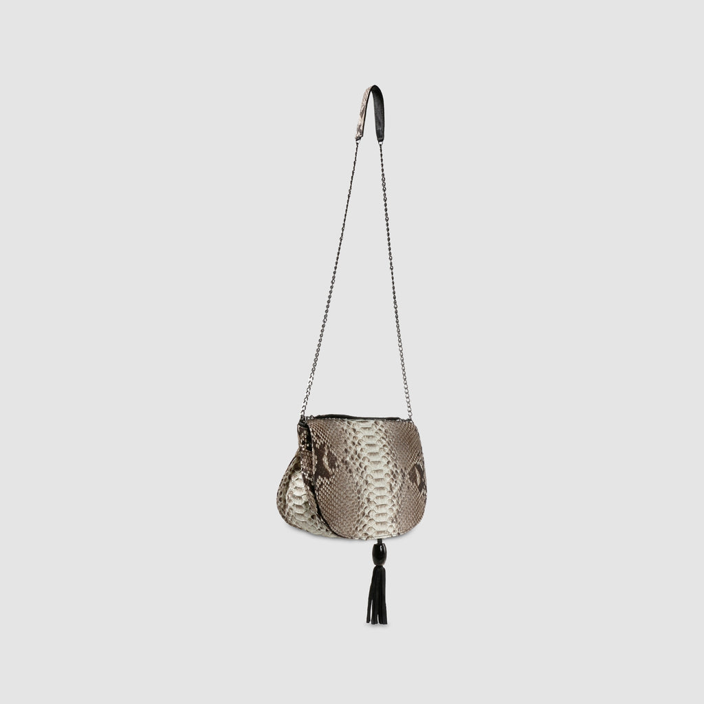 BOLSA XAMBIOÁ COURO DE PYTHON