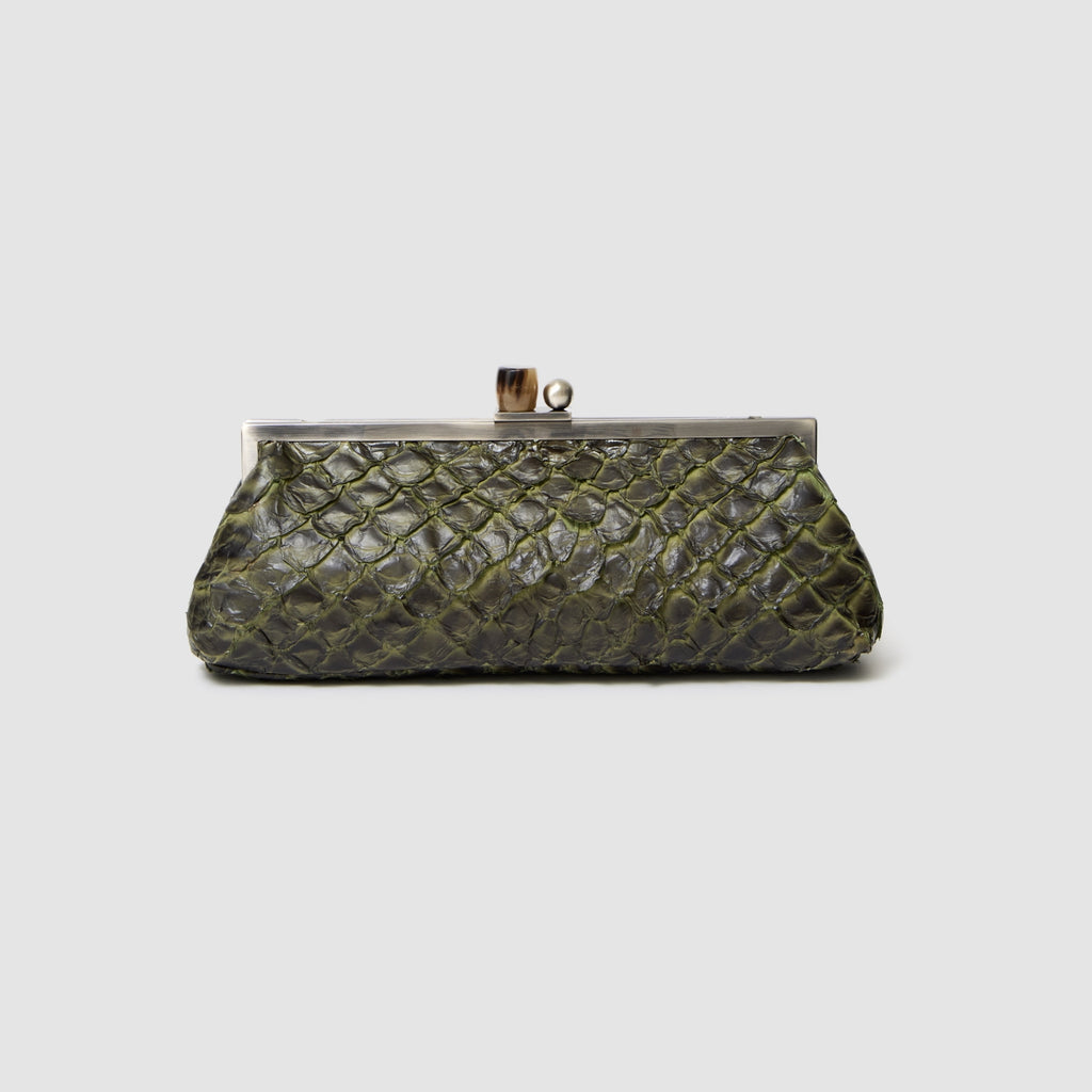 Clutch Mutum Couro Pirarucu