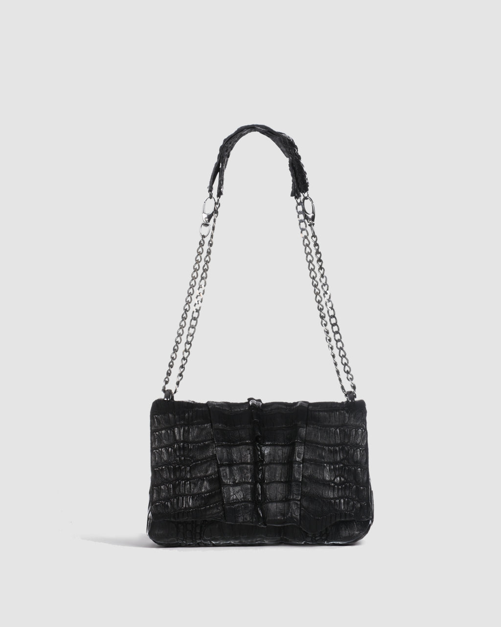 Bolsa Paricá Couro Jacaré