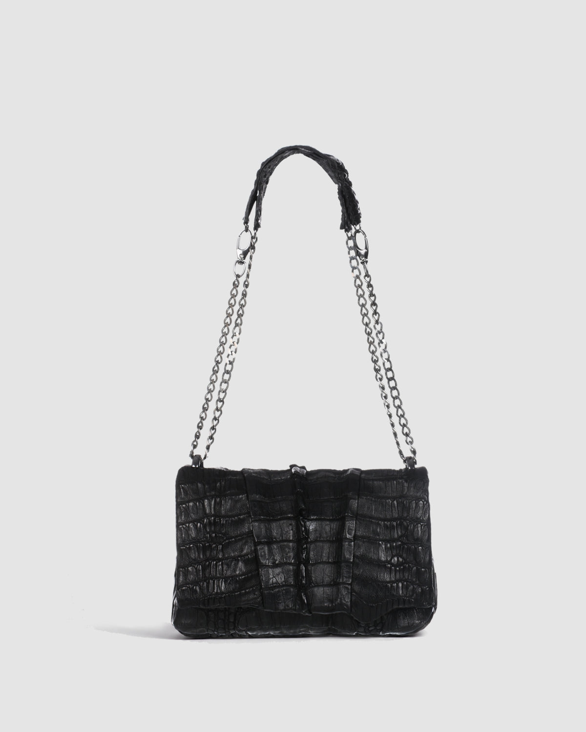 Bolsa Paricá Couro Jacaré