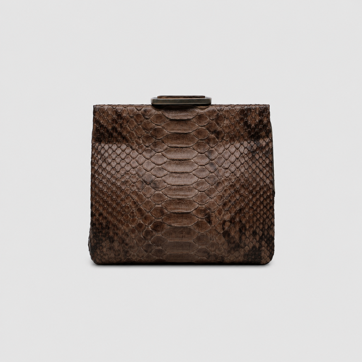 Clutch Ajurú Couro Python